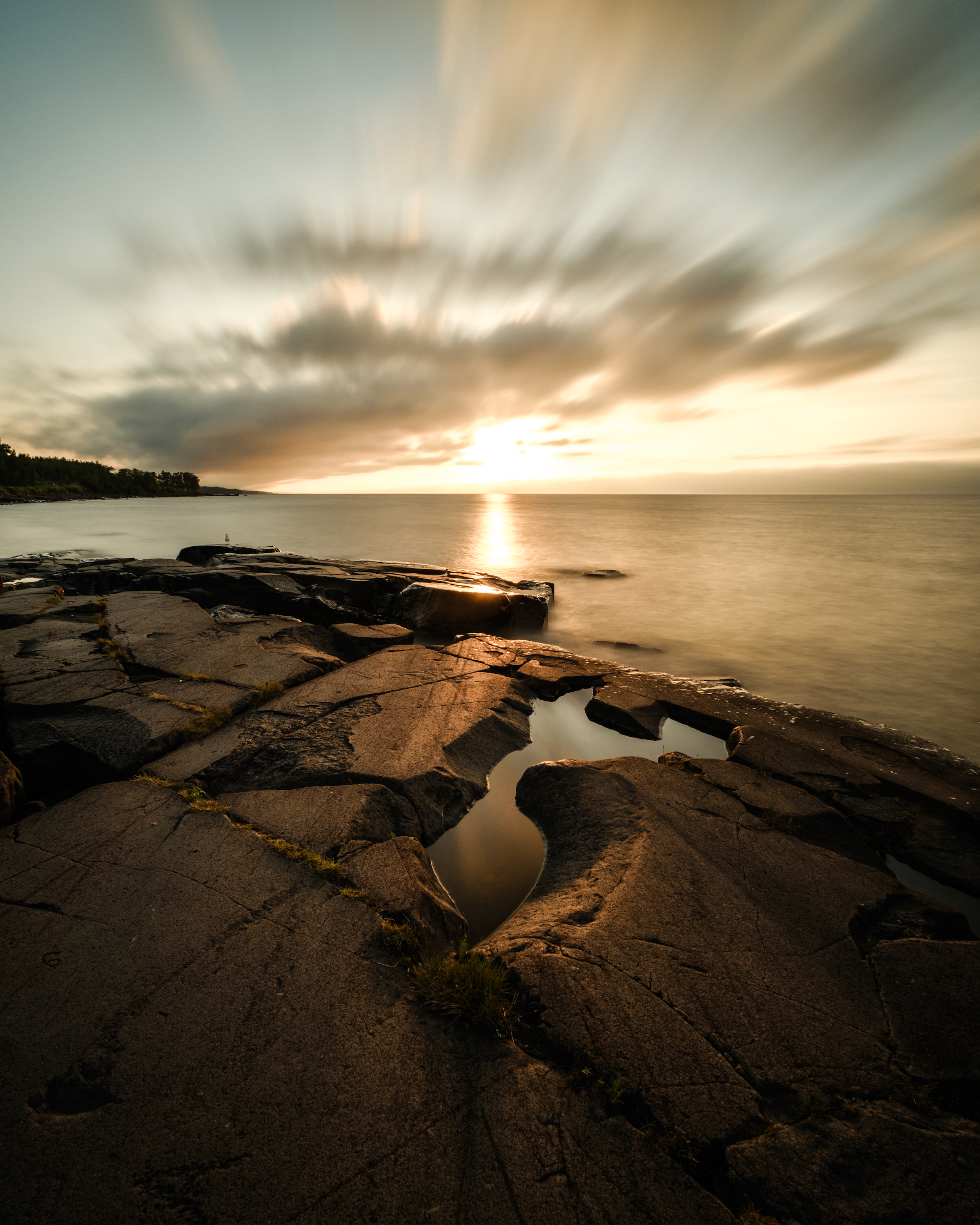 Sunrise on Lake Superior