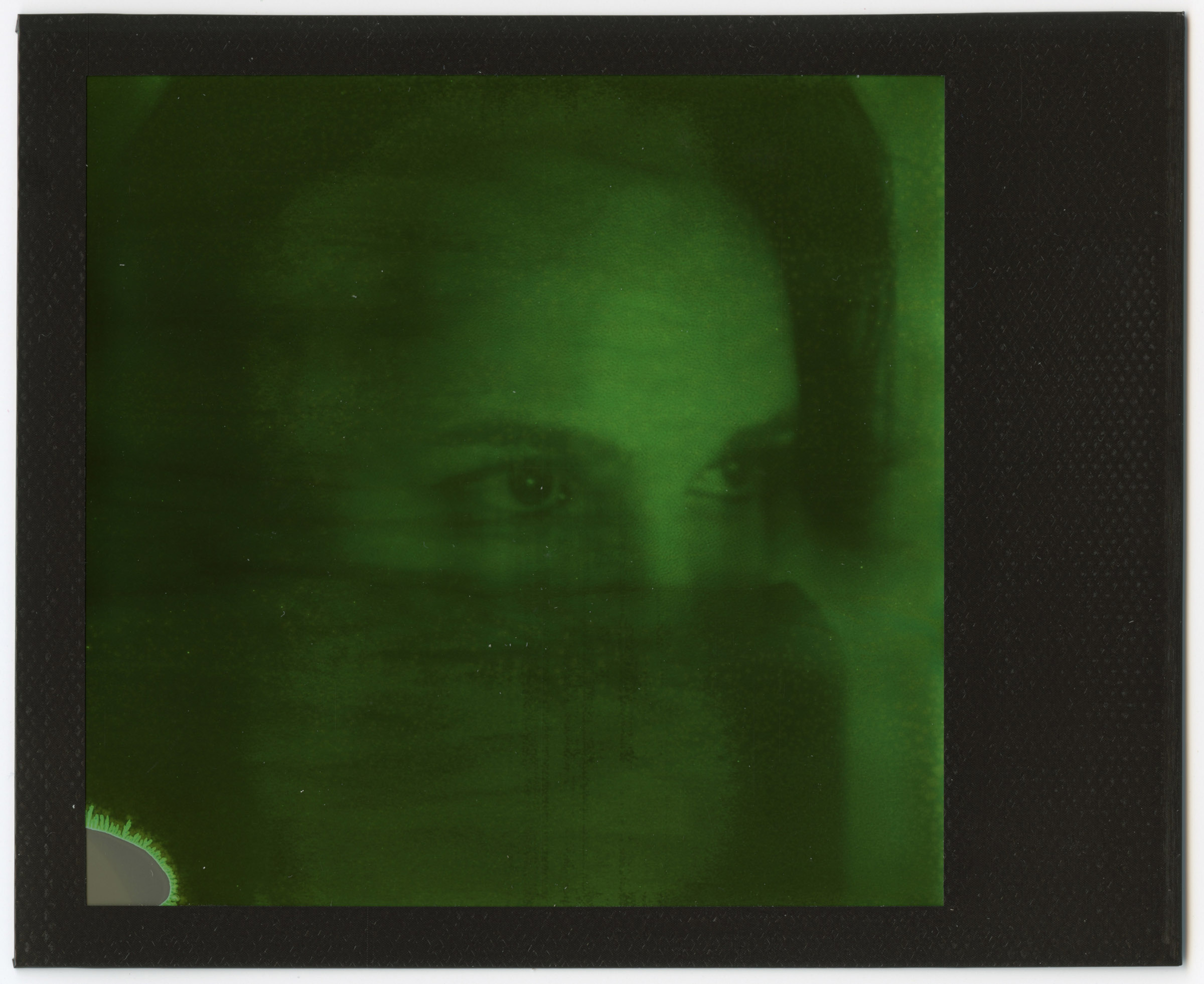 Duochrome Green Portrait