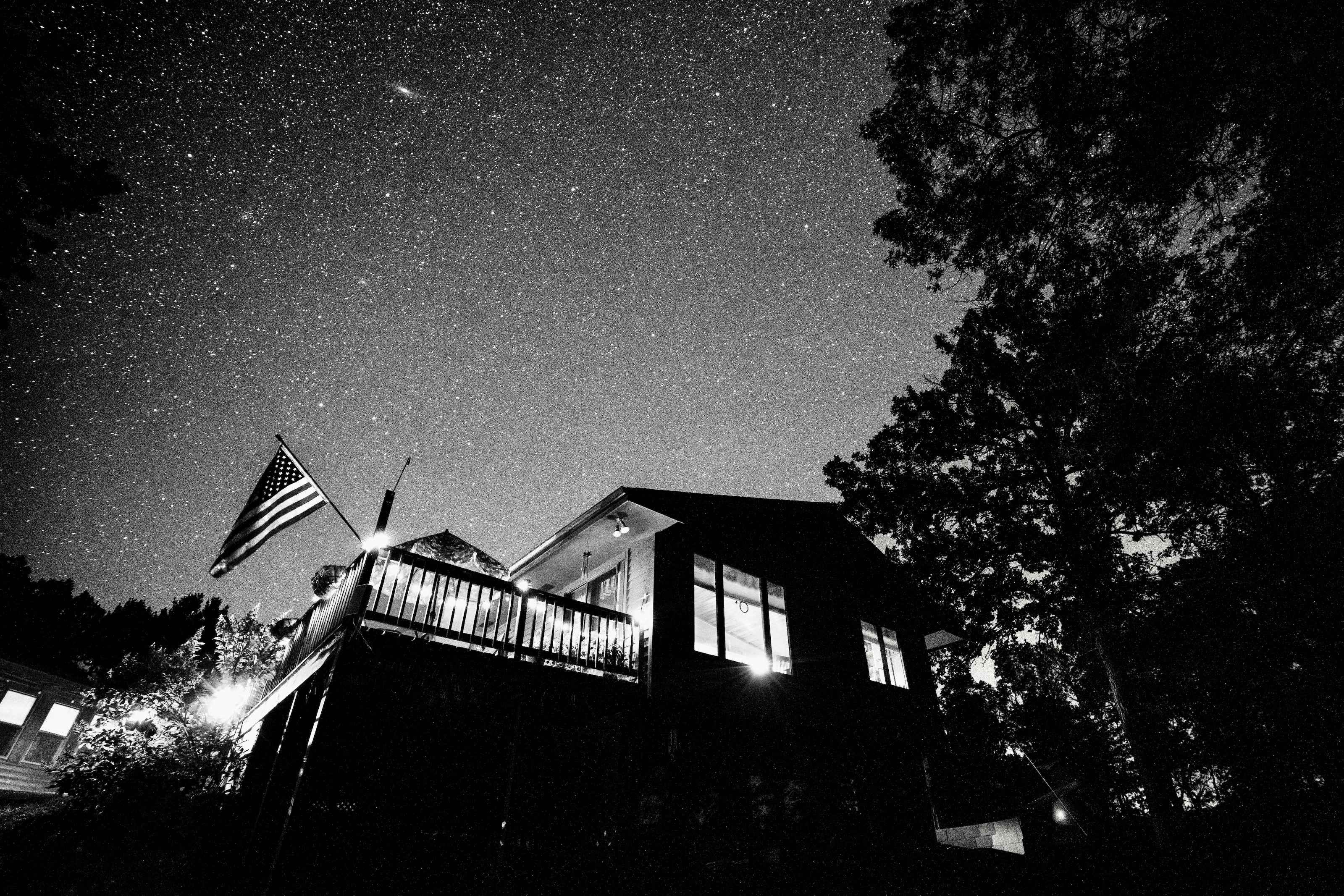 House and Stars