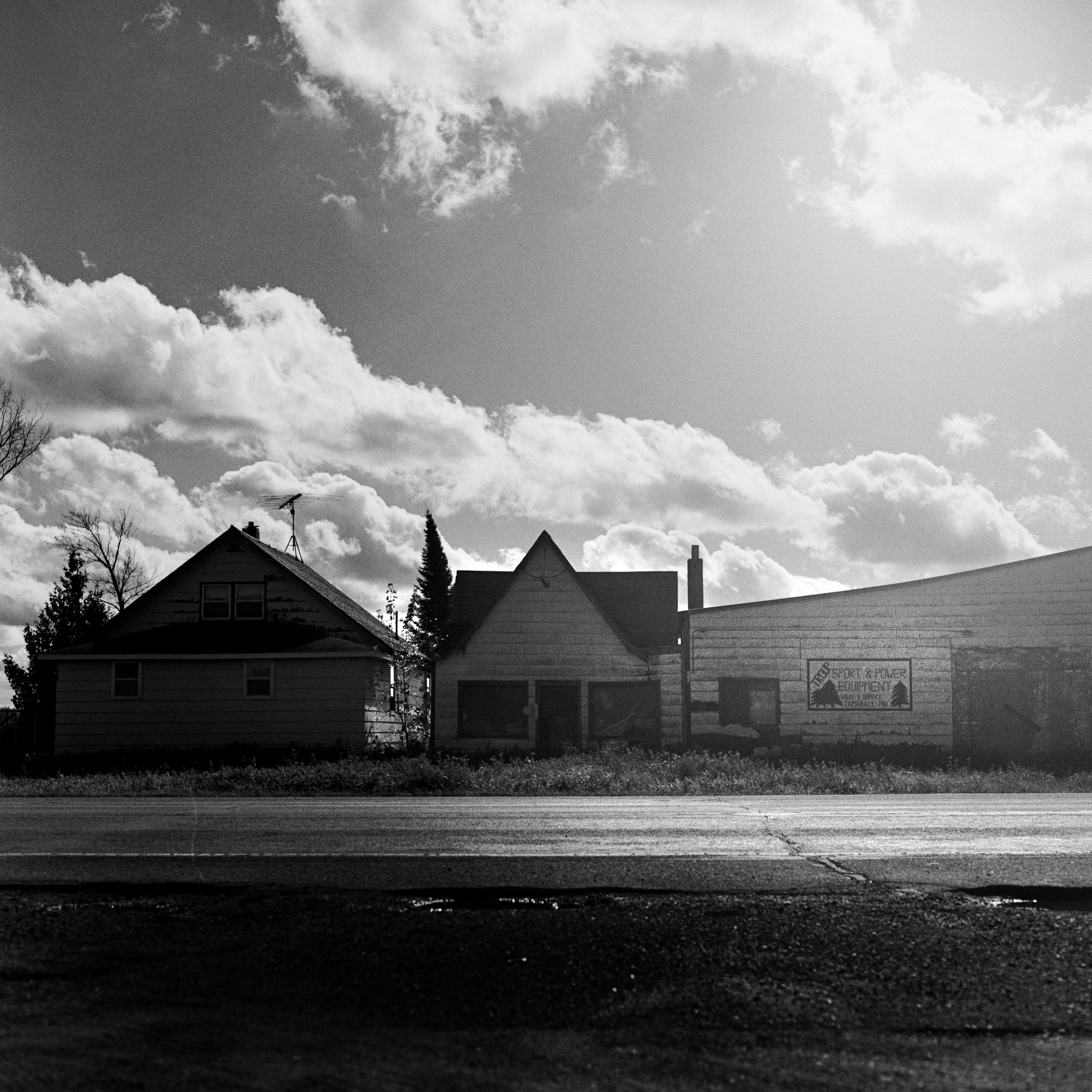 Abandoned storefronts