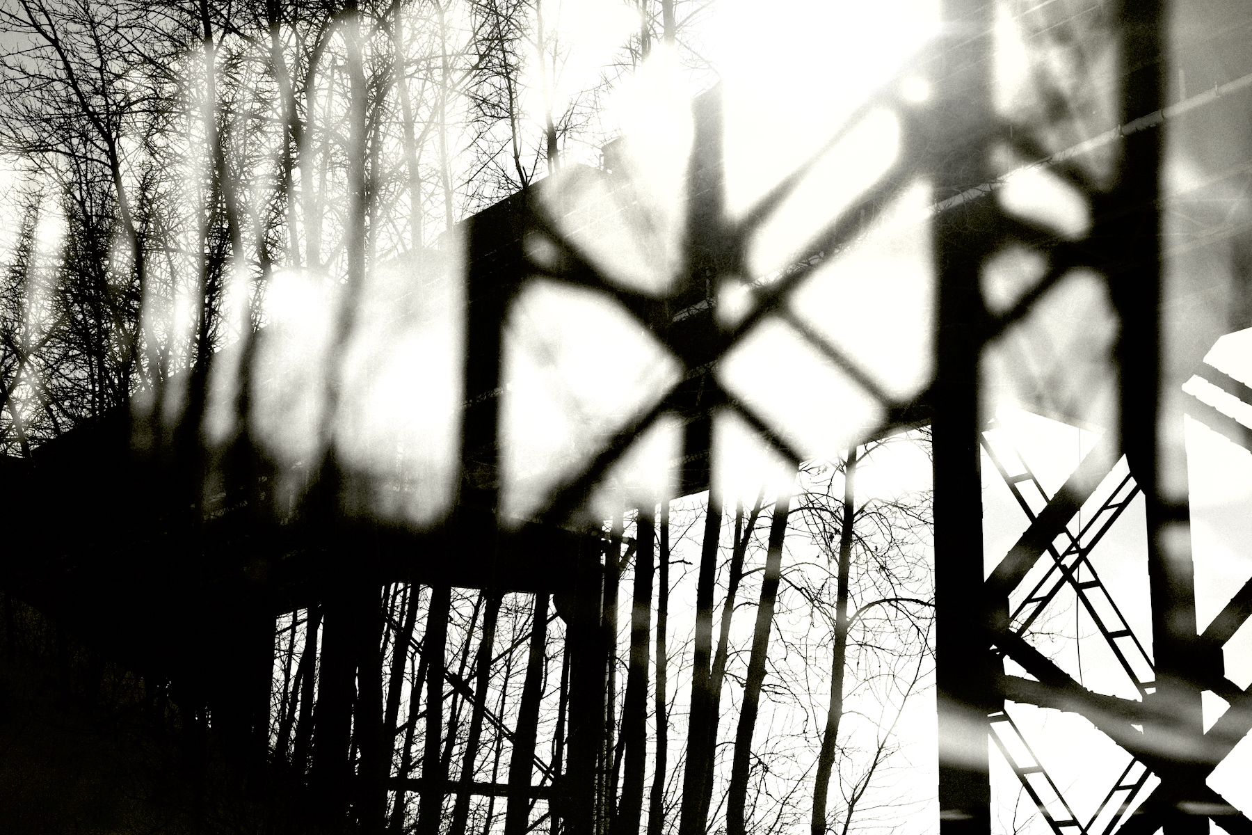 Multiple Exposures Ore Dock