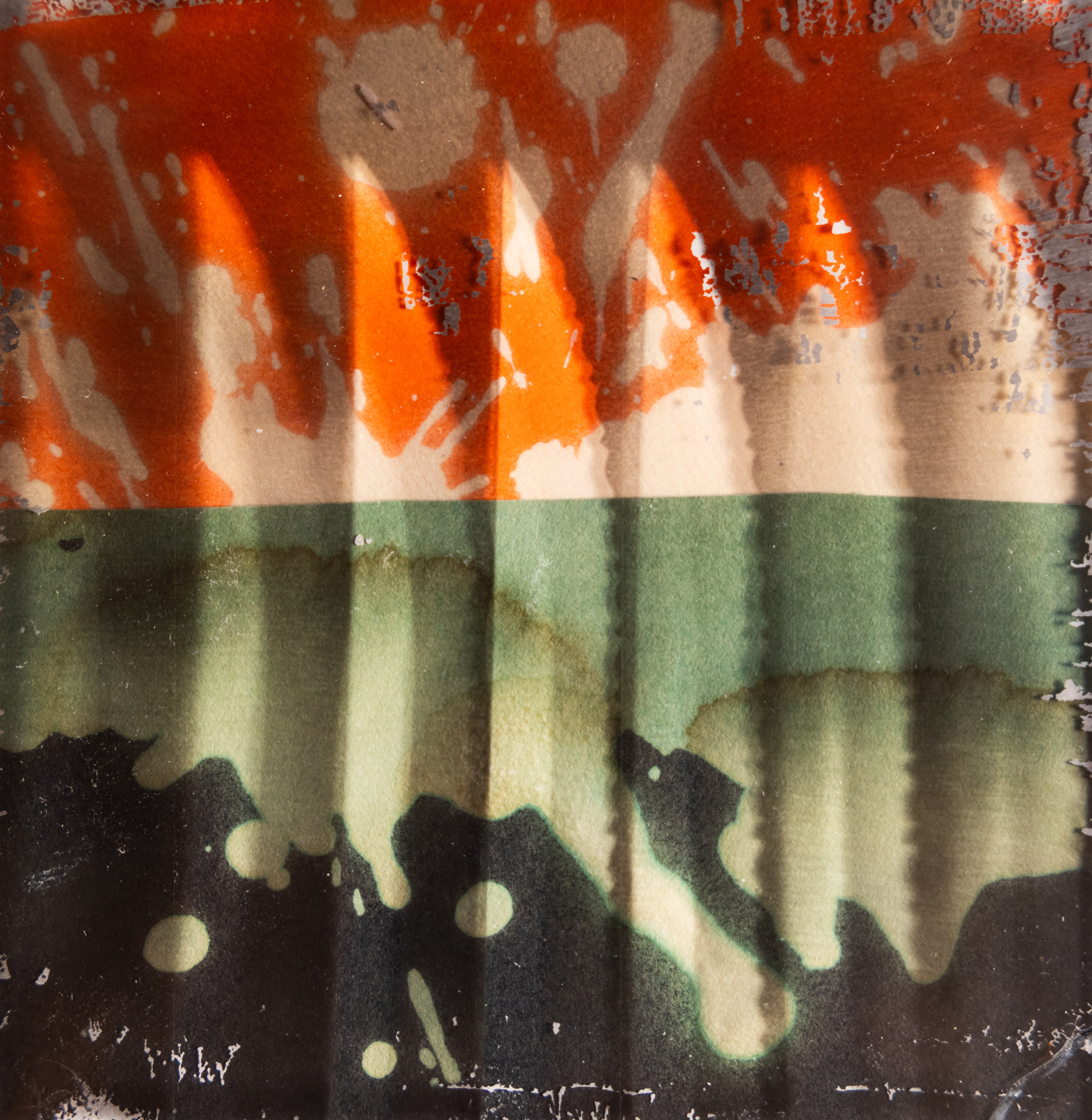 Knives Polaroid transparency