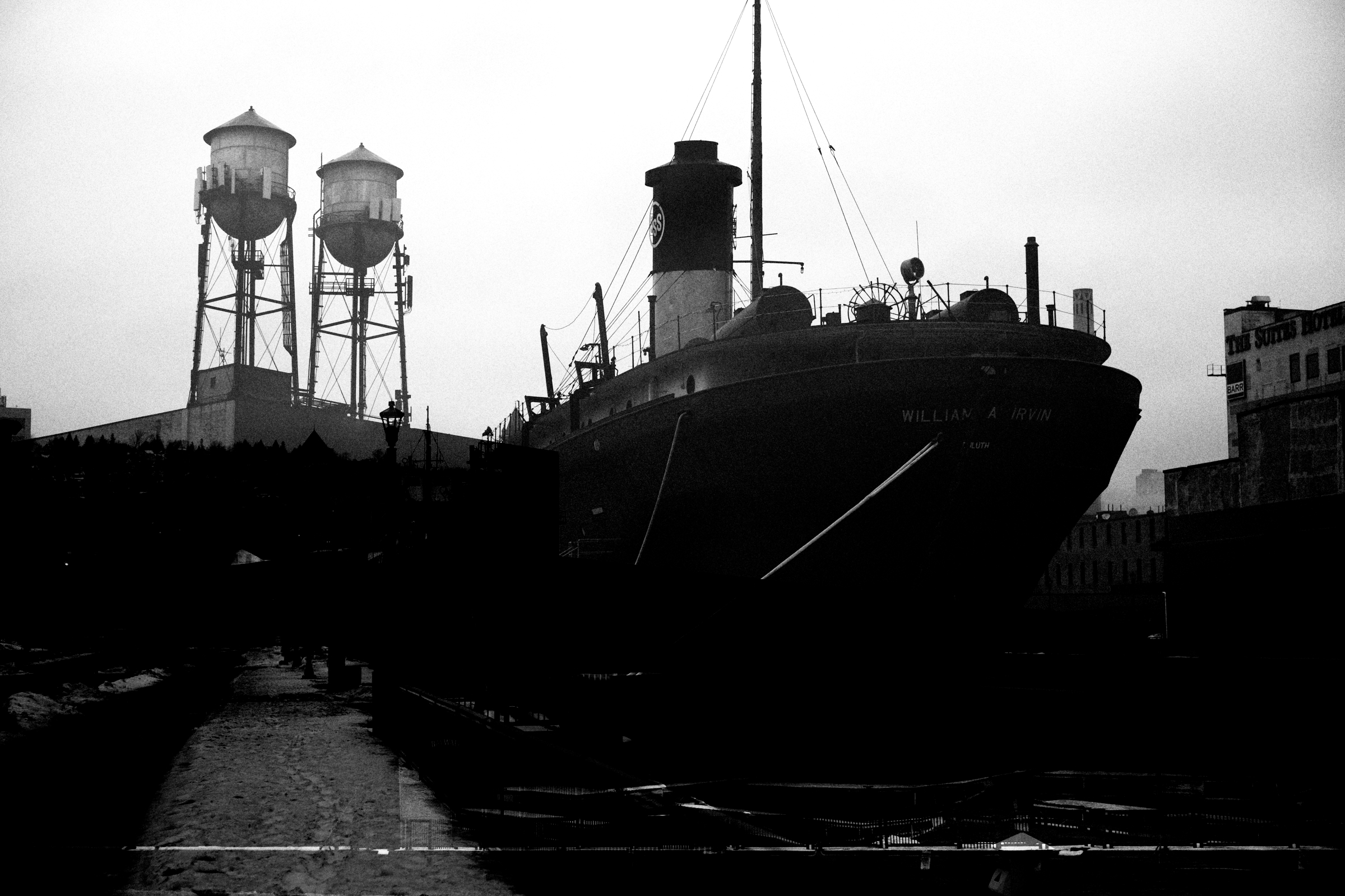 Double Exposure Ship