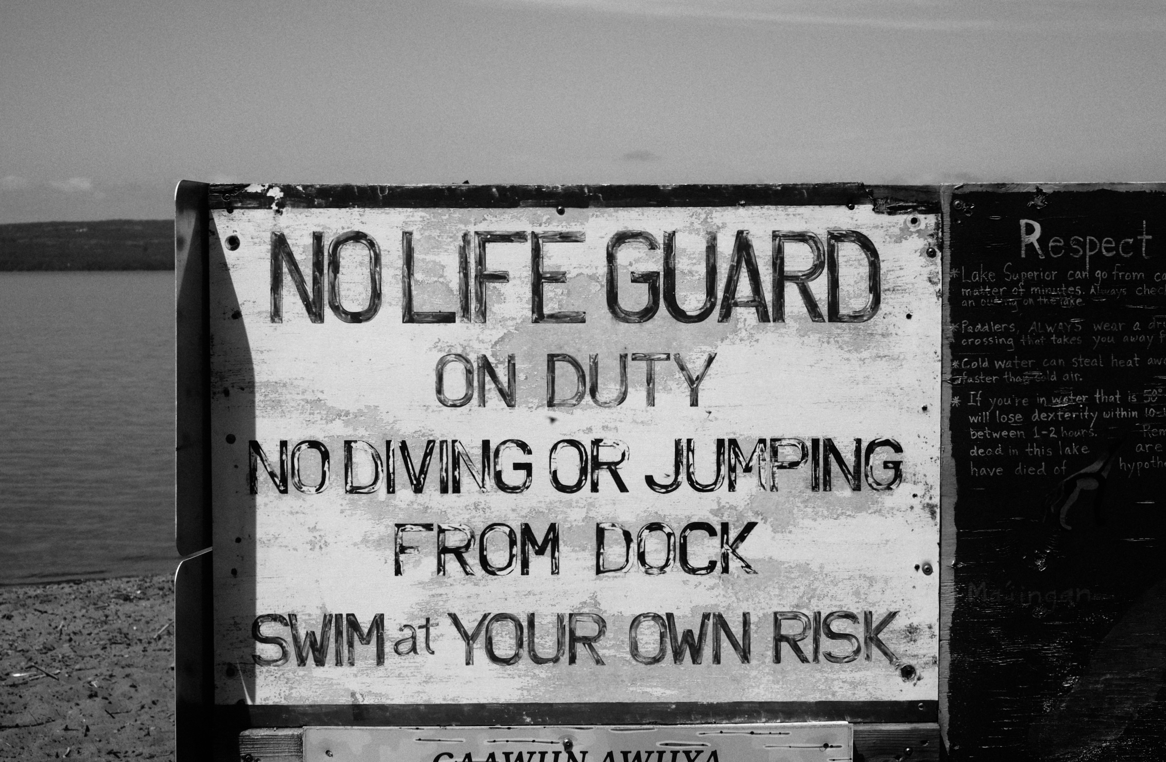 No Life Guard
