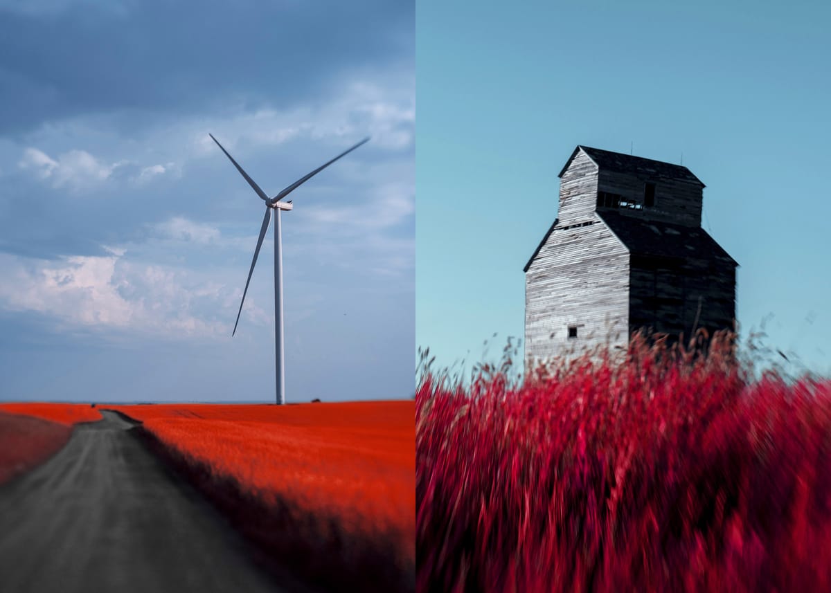 Aerochrome on the Plains
